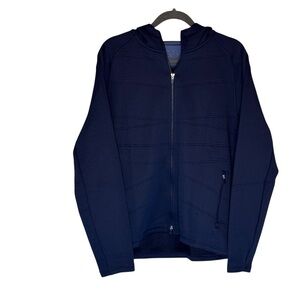 Peter Millar Crown Sport Active navy full zip performance jacket men’s M NWT
